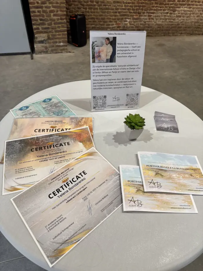 Yelena Bondarenko Expositie Dwarsschuur van 't Goed te Wynckele Gullegem