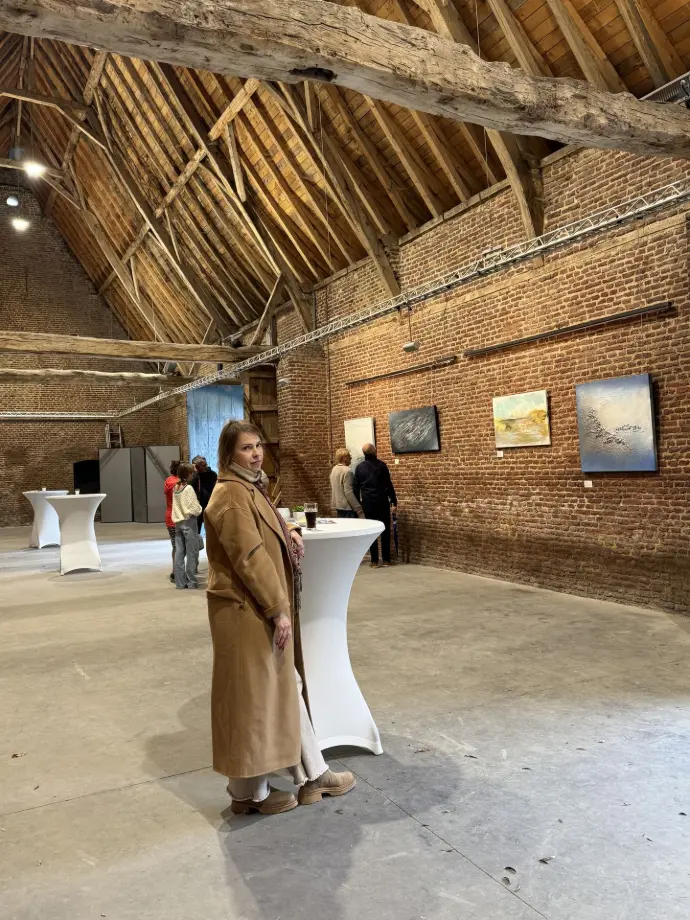 Yelena Bondarenko Expositie Dwarsschuur van 't Goed te Wynckele Gullegem