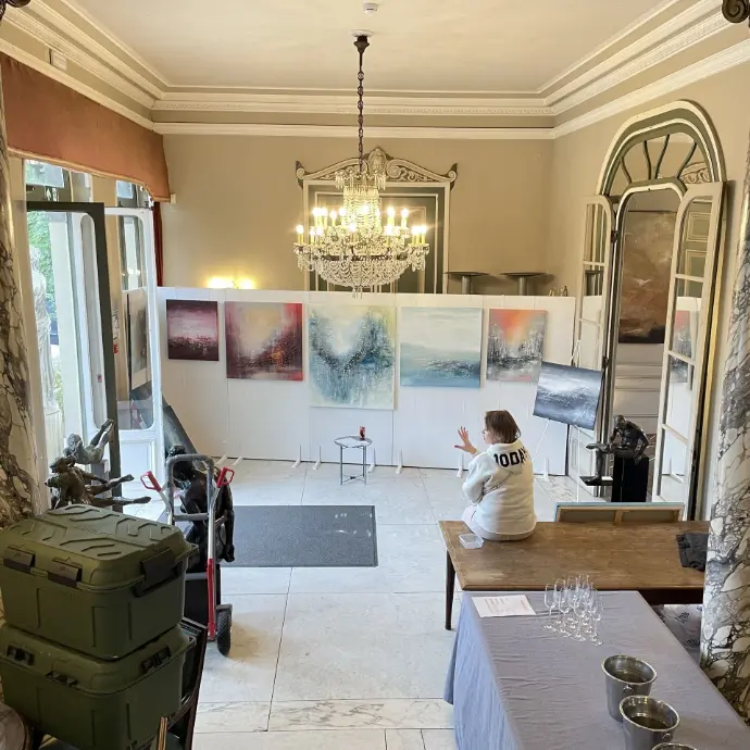 Groepexpositie winnar Yelena Bondarenko kasteel Borluut 2025