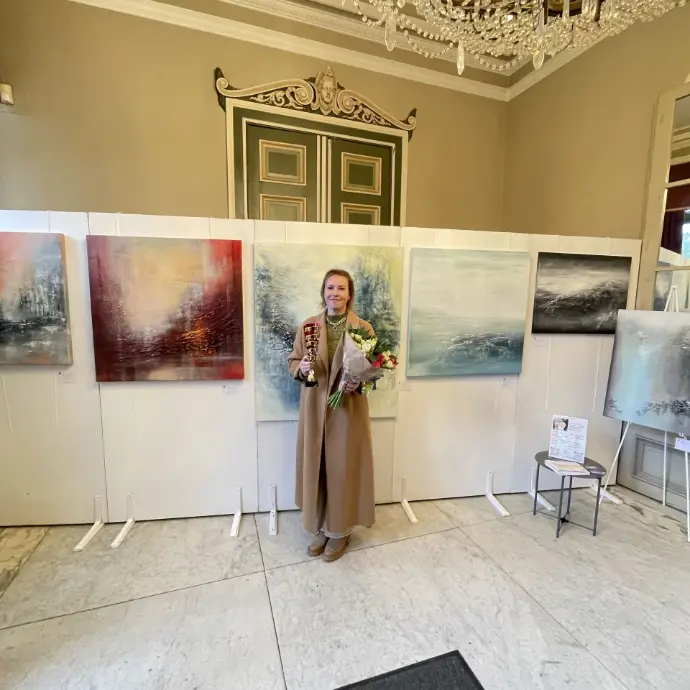 Groepexpositie winnar Yelena Bondarenko kasteel Borluut 2025