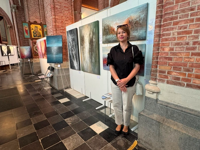 Yelena Bondarenko exposeert in het Oud Hospitaal van Oudenaarde
