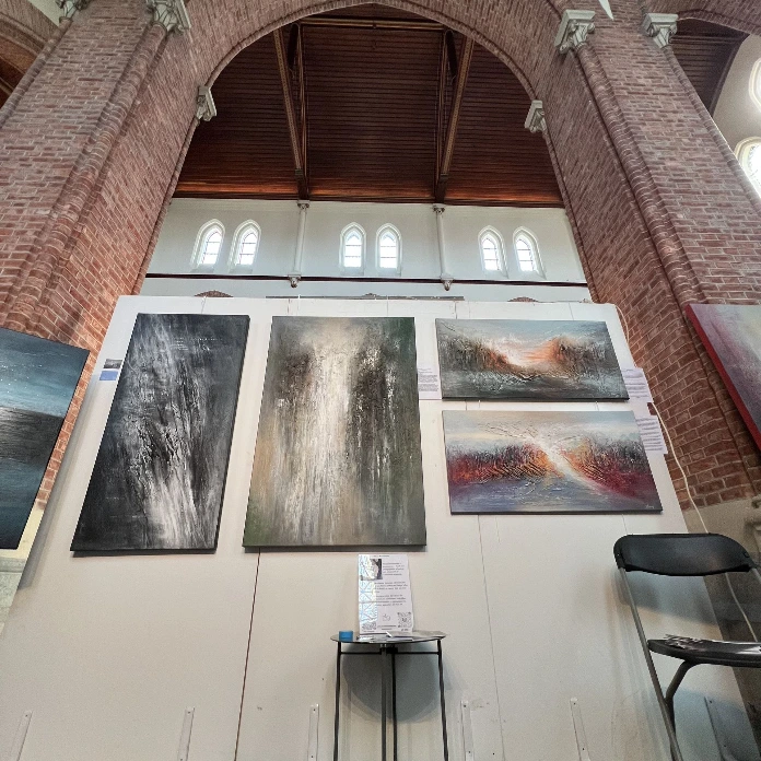 Yelena Bondarenko exposeert in het Oud Hospitaal van Oudenaarde