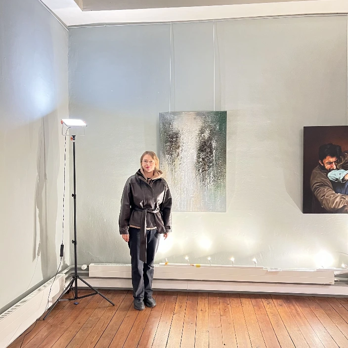 Yelena Bondarenko met Streams of Time in Kasteel De Campagne, Drongen