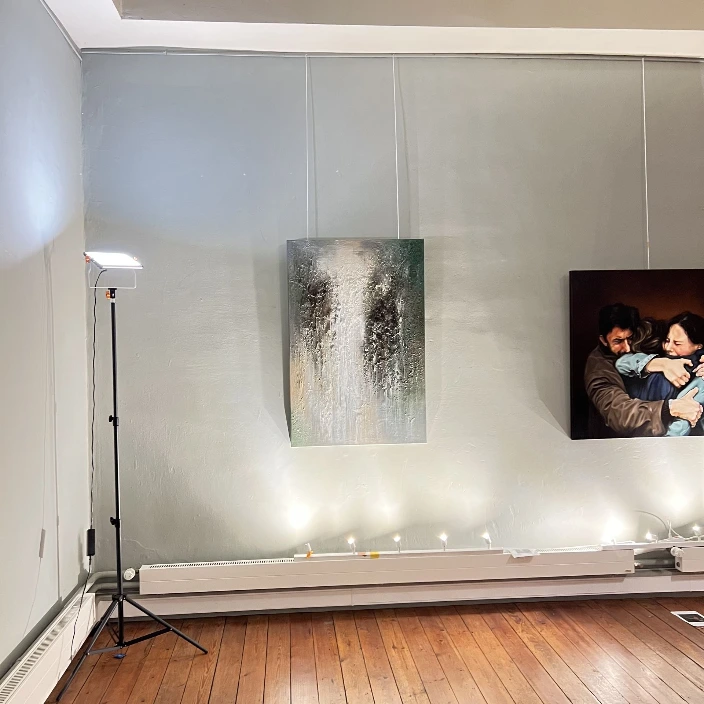 Yelena Bondarenko met Streams of Time in Kasteel De Campagne, Drongen