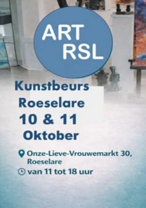 Werken van Yelena Bondarenko op ART RSL 2026 in de Oude Bibliotheek, Roeselare